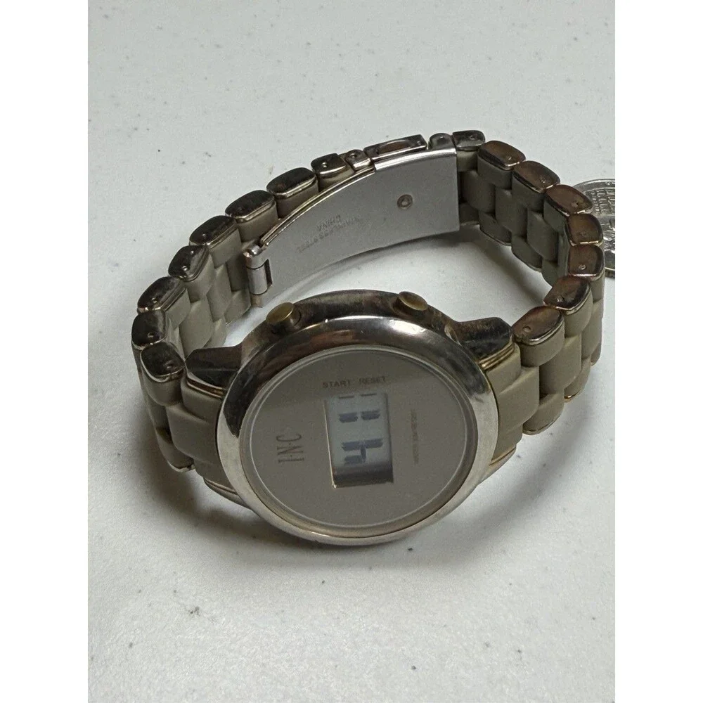 INC International Concepts Digital Watch Original Mixed Bracelet